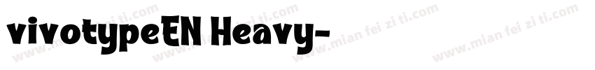 vivotypeEN Heavy字体转换